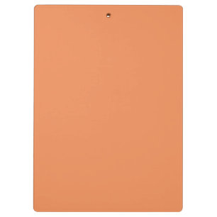 Dekor in Korallenrosa, nach Maß angepasst Klemmbrett