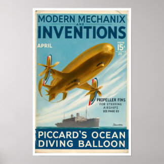 DEKOR: MODERNE MECHANIX FAB-BEZUG POSTER