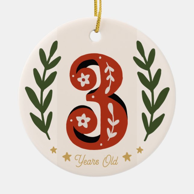 Dekoration aus Keramik (Vorne)