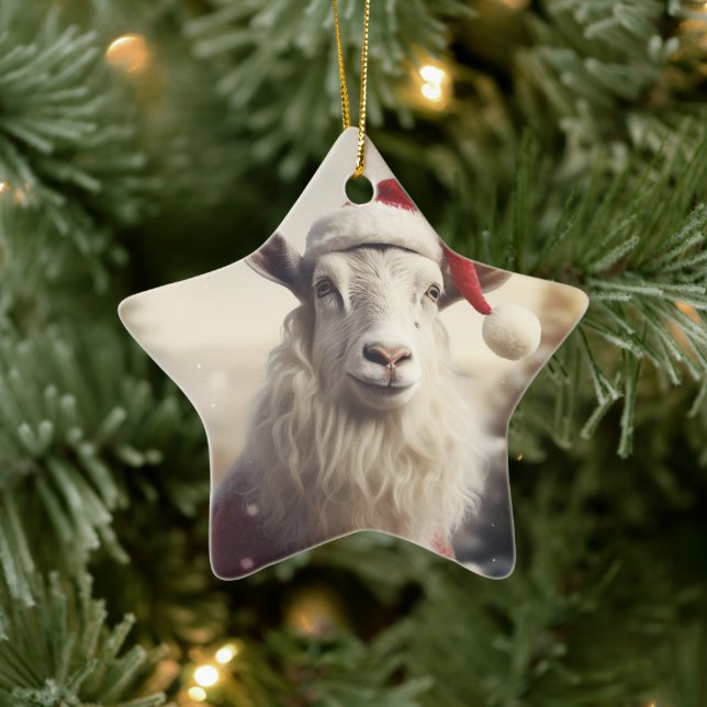 Dekoration aus niedlichen Ziegen, Geschenke für Zi (Baum)