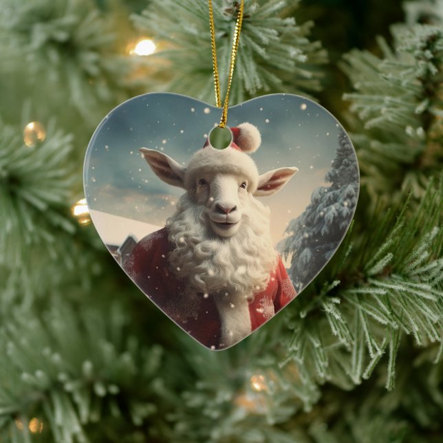 Dekoration aus niedlichen Ziegen, Geschenke für Zi (Baum)