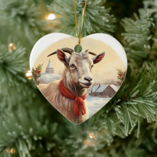 Dekoration aus niedlichen Ziegen, Geschenke für Zi