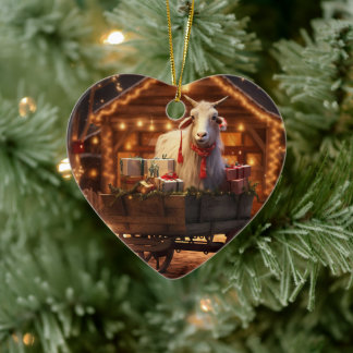 Dekoration aus niedlichen Ziegen, Geschenke für Zi