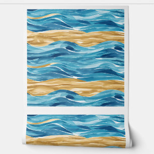 Dekoration aus Sand und Meer Tapete