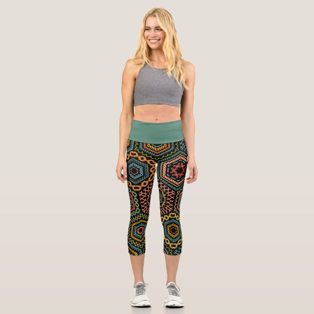 Dekoration Capri Leggings (Vorderseite)
