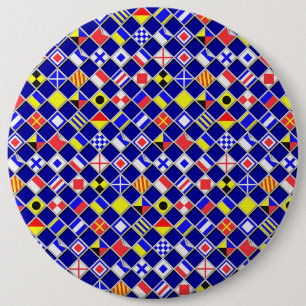 Dekoration der 3D-Effekte Gestaltete eckte nautisc Button