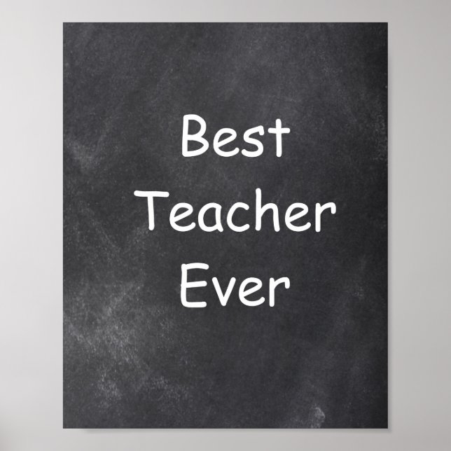 Dekoration der besten Lehrer je Chalkboard-Klasse (Vorne)