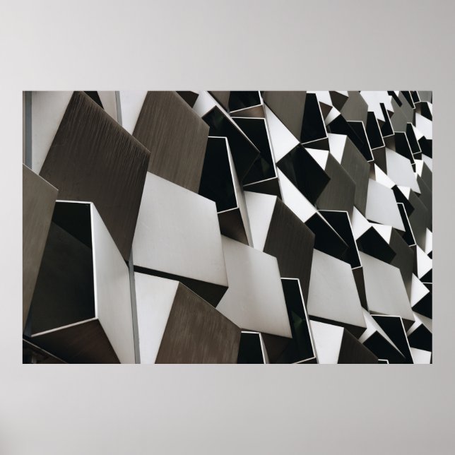 DEKORATION DER BROWEN- UND SCHWARZEN WAND (Vorne)