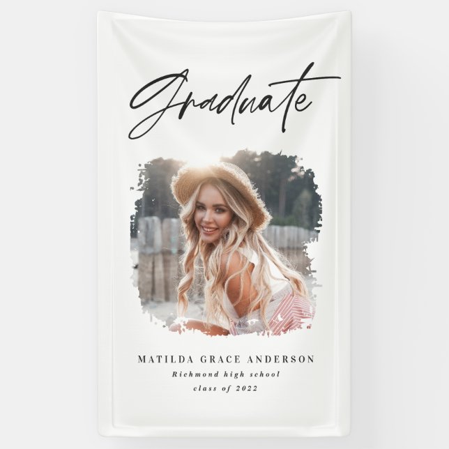 Dekoration der Graduierungspartei für geometrische Banner (Vertikal)