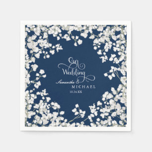 Dekoration der Hochzeitsempfehlung Babys Atemkranz Serviette