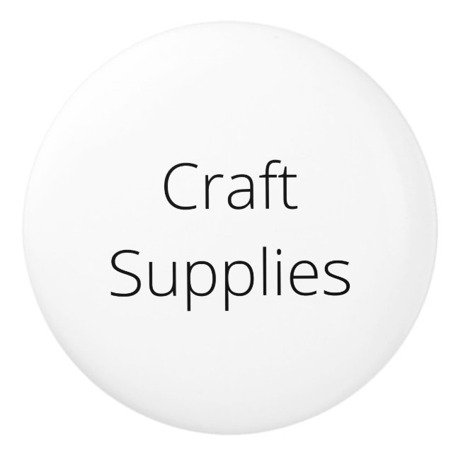 Dekoration der Organisation, Schiffsbedarf Keramikknauf (Vorderseite)