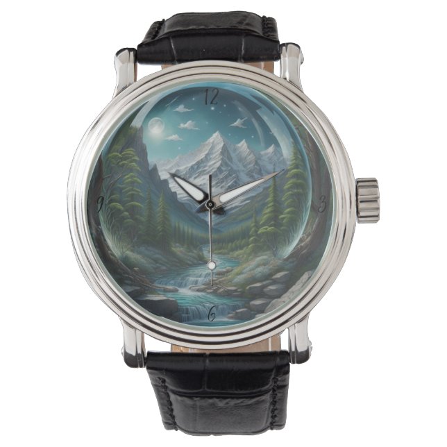 Dekoration der personalisierten benutzerdefinierte armbanduhr (Vorderseite)