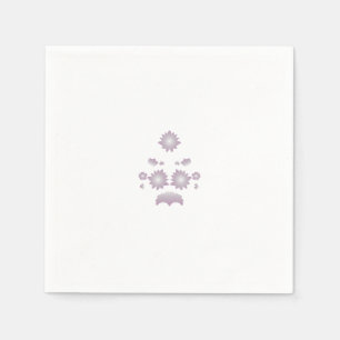 Dekoration der Rose Milk White Classic Serviette
