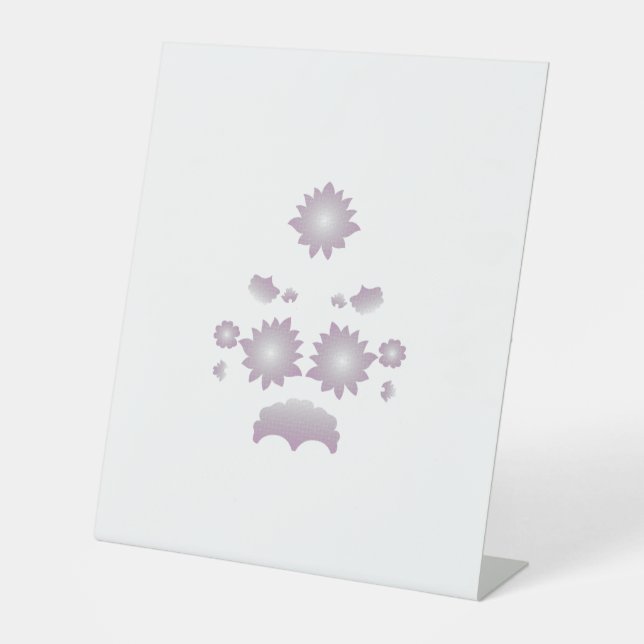 Dekoration der Rose Milk White Classic Sockelschild (Vorderseite)