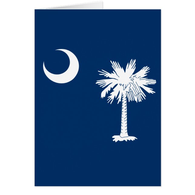 Dekoration der Staatsflagge von South Carolina (Vorne)
