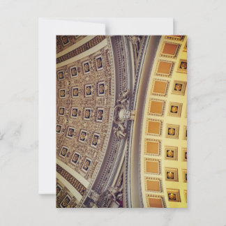 Dekoration. Die Kongressbibliothek. USA Postkarte