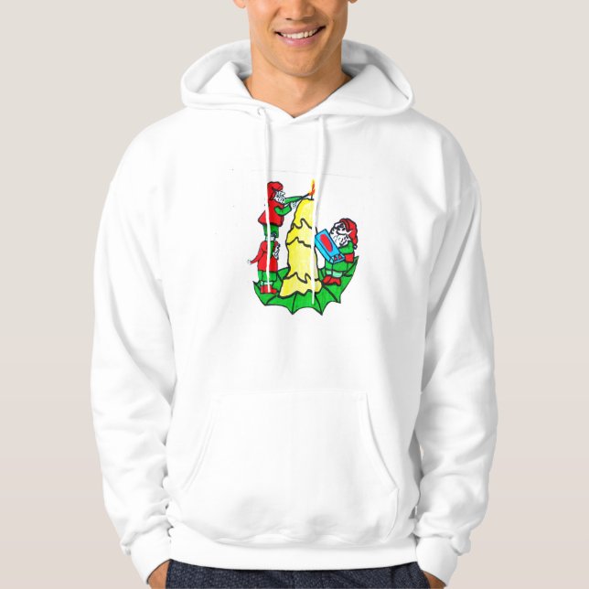 DEKORATION ELVES hoodie (Vorderseite)