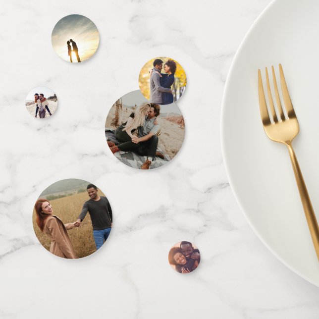 Dekoration für benutzerdefinierte Foto-Engagement  Konfetti (Gruppe)