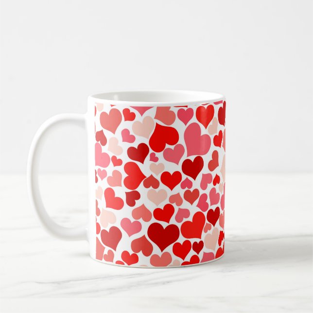 Dekoration im abstrakten Hintergrund Kaffeetasse (Links)