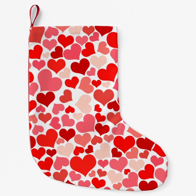 Dekoration im abstrakten Hintergrund Kleiner Weihnachtsstrumpf (Vorderseite)