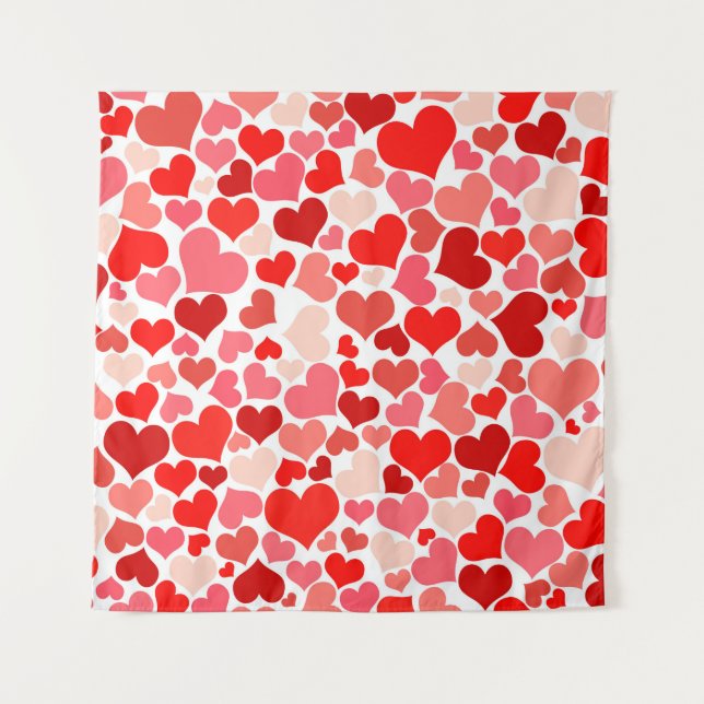 Dekoration im abstrakten Hintergrund Wandteppich (Vorderseite)