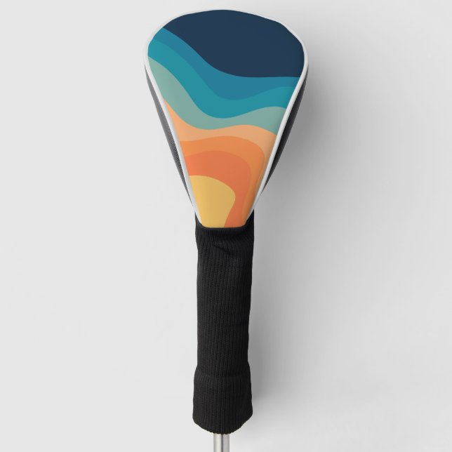 Dekoration im Retrostil Golf Headcover (Vorderseite)