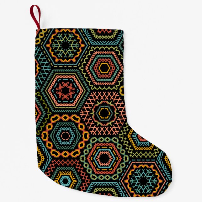 Dekoration Kleiner Weihnachtsstrumpf (Vorderseite)