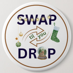 Dekoration Swap Out Weihnachten Danke Geschenk Tag Button