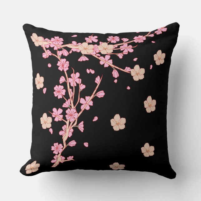 Dekoration von Blume Kissen (Vorderseite)