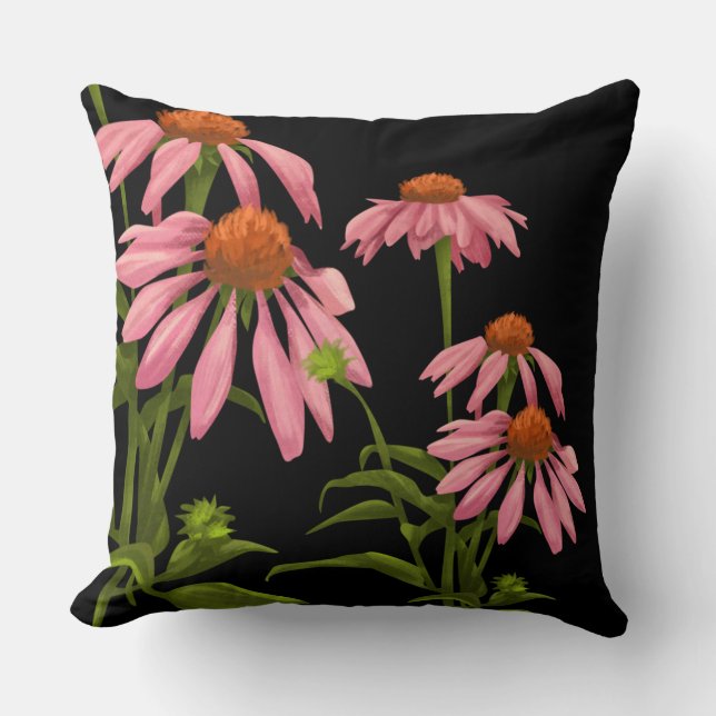 Dekoration von Blume Kissen (Vorderseite)