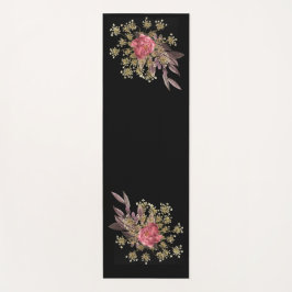 Dekoration von Blume Yogamatte