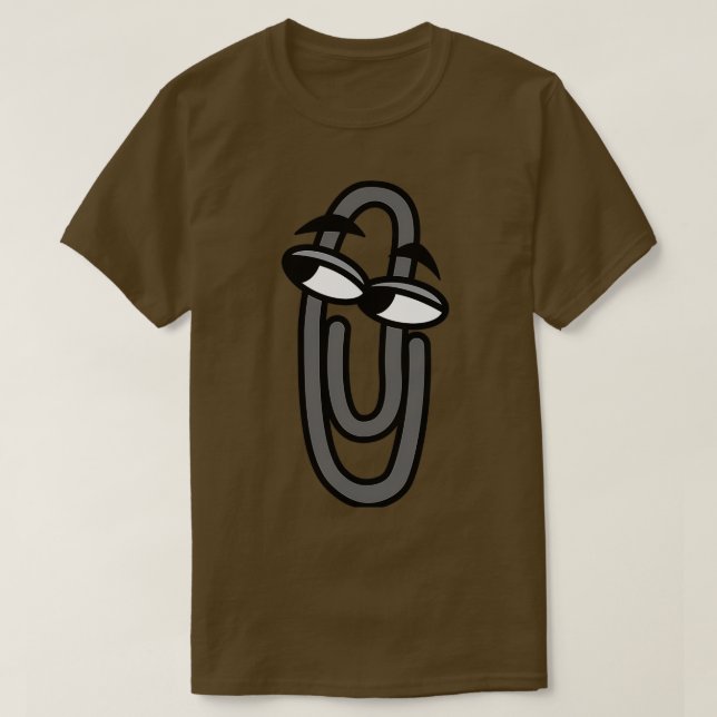 Dekoration von Clippy Office Pal Office T-Shirt (Design vorne)