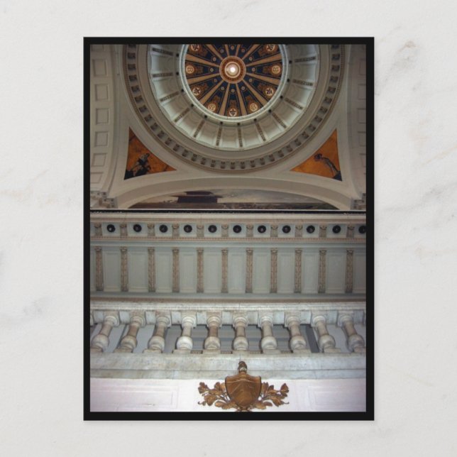 Dekoration von el capitolio postkarte (Vorderseite)