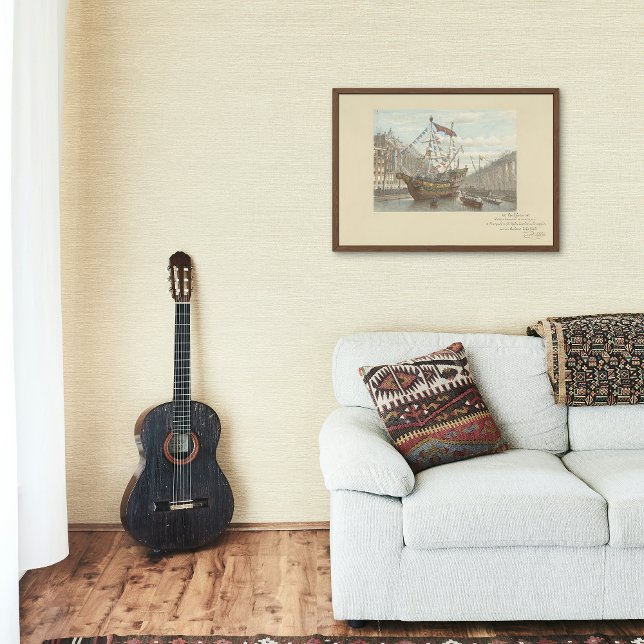 Dekorationen auf dem Herengracht-Poster (Von Creator hochgeladen)