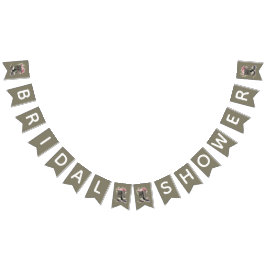 Dekorationen für das Brautparty von militärischen Wimpelkette