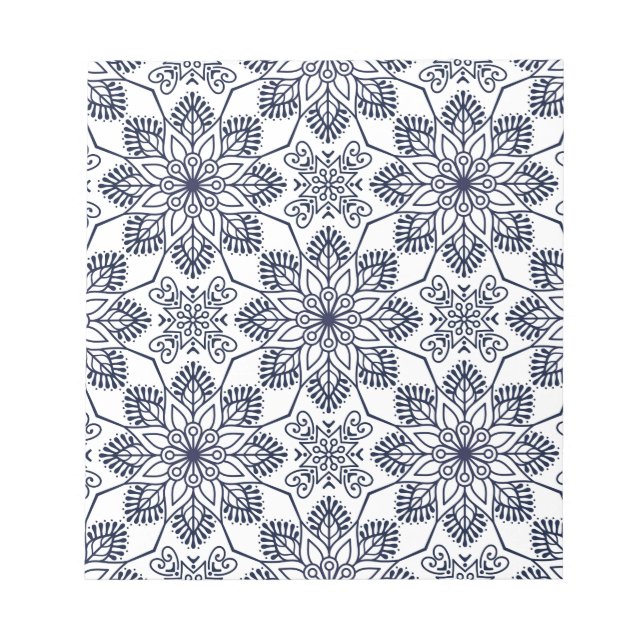 Dekorationen Notizblock (Vorderseite)