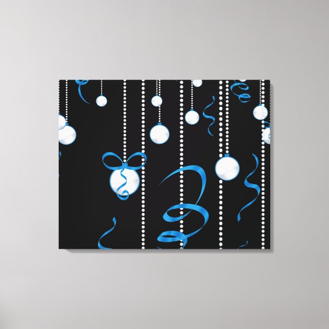 Dekorationen von Party Leinwanddruck (Vorderseite)