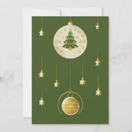 Dekorationen zum Feiertag Feiertagskarte