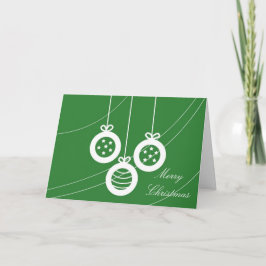 Dekorationen zum Feiertag Feiertagskarte