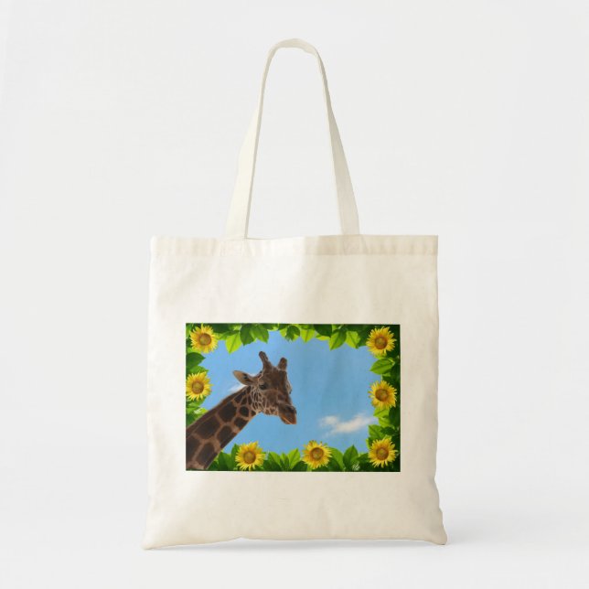 Dekorationsablage "hohe Giraffe" Tragetasche (Vorne)