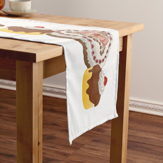 Dekorationsabteilung Kurzer Tischläufer (Beispiel)