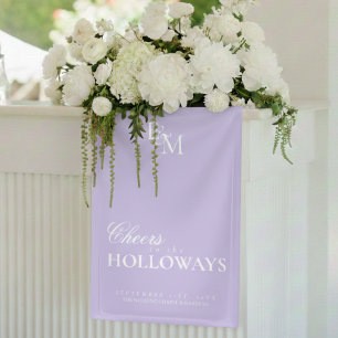 Dekorationsbanner für Hochzeitsempfänge im Stil de Banner