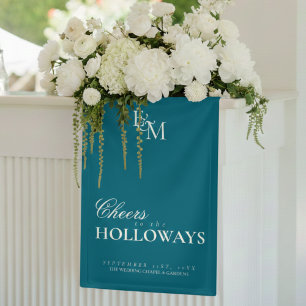 Dekorationsbanner für Hochzeitsempfänge im Stil de Banner