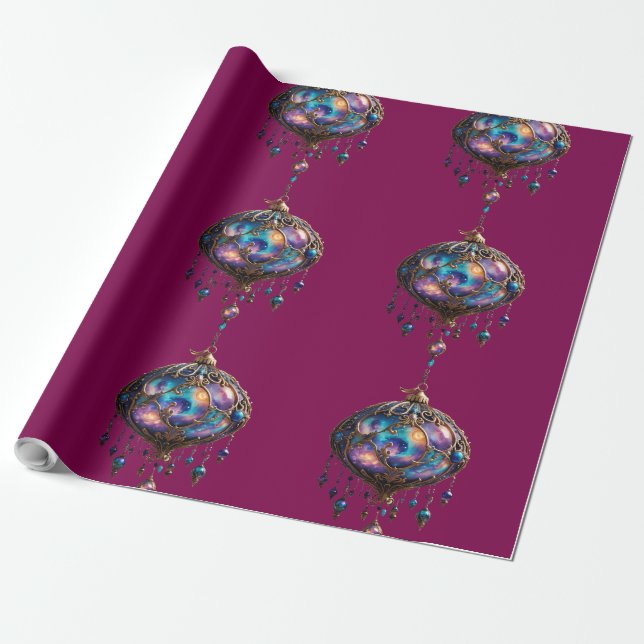 Dekorationsdesign ai Art Wrapping Paper Geschenkpapier (Ungerollt)