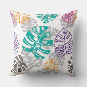 Dekorationskissen Blätter Kissen