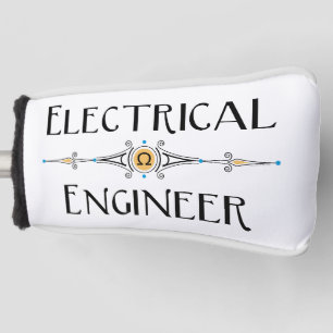 Dekorationslinie für Elektroingenieure Golf Headcover