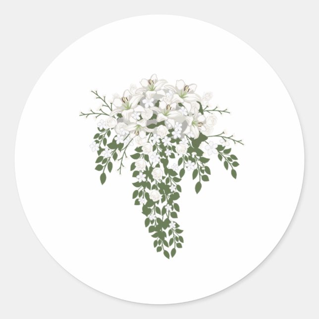 Dekorationssticker Runder Aufkleber (Vorderseite)