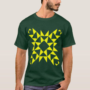 Dekorativ 01 - Gelb T-Shirt