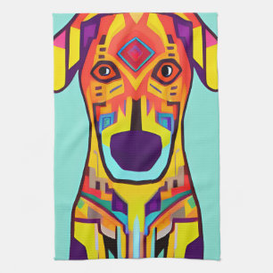 Dekorativ für Hunde Geschirrtuch