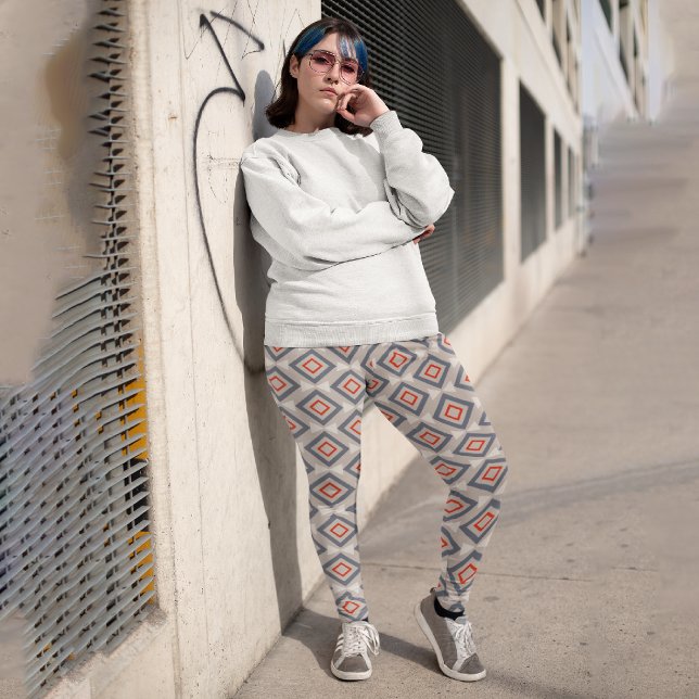 Dekorativ geometrisch capri leggings (Von Creator hochgeladen)